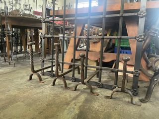 Útiles para Chimenea,realizados en forja artesanal