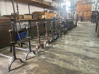 Útiles para Chimenea,realizados en forja artesanal