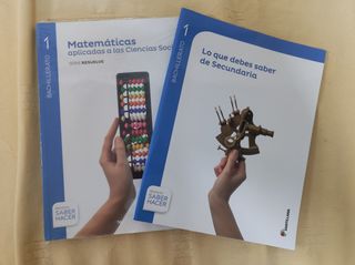 Libro matemáticas 1°Bachiller