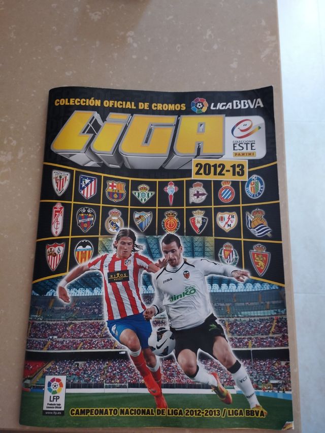 Álbum liga 2012-13 incompleto