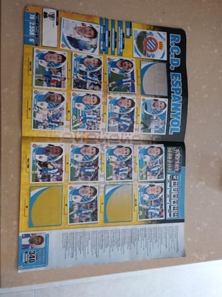 Álbum liga 2012-13 incompleto