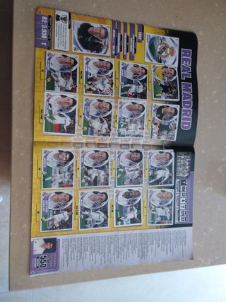 Álbum liga 2012-13 incompleto