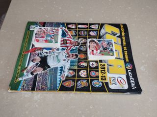 Álbum liga 2012-13 incompleto