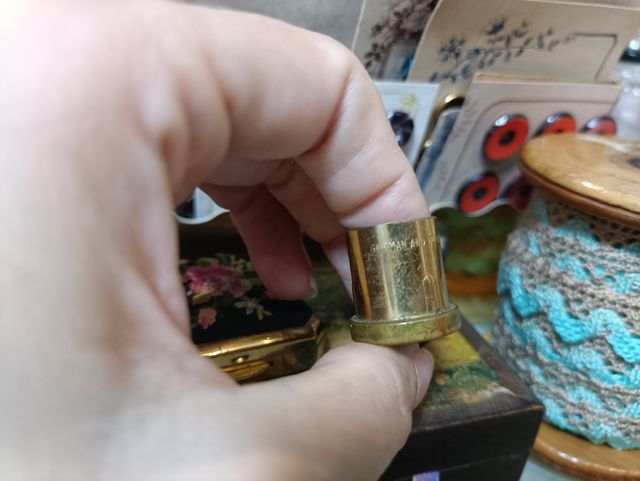 lote de labial y cajita antiguos