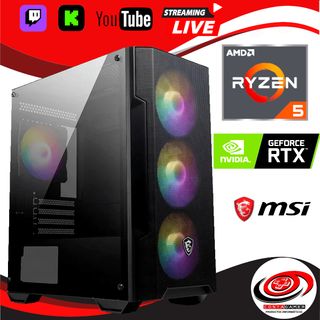 Pc Gamer AMD RTX 3060 12GB /Ram 32GB /1TB SSD