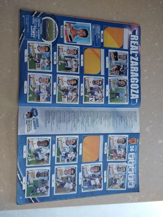 Álbum de la liga 2010-11 incompleto