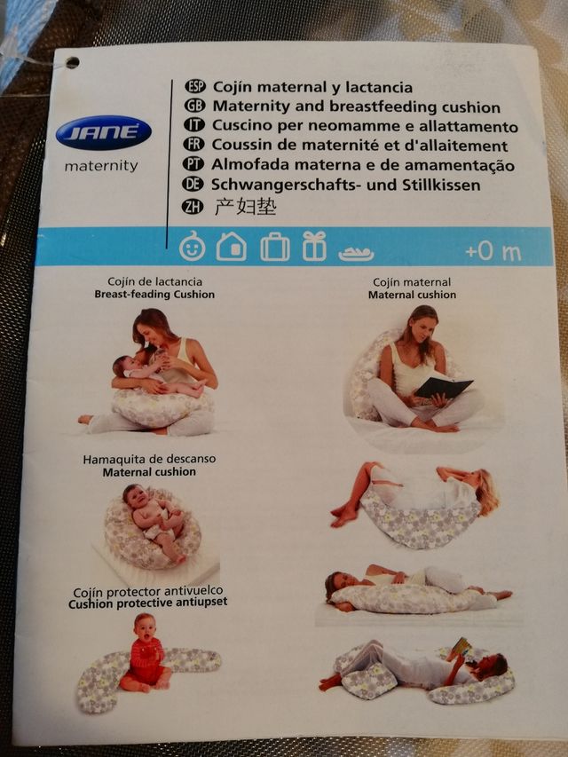 Cojin de lactancia Jane