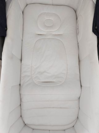 Capazo + soporte (marca Inglesina) azul marino