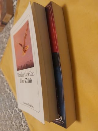 Sarah Densen y Paulo Coelho en Alemán