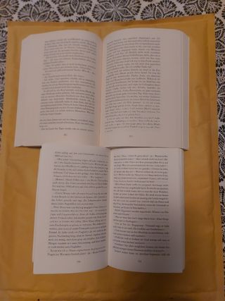 Sarah Densen y Paulo Coelho en Alemán