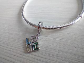 Charm LOVE plata de ley
