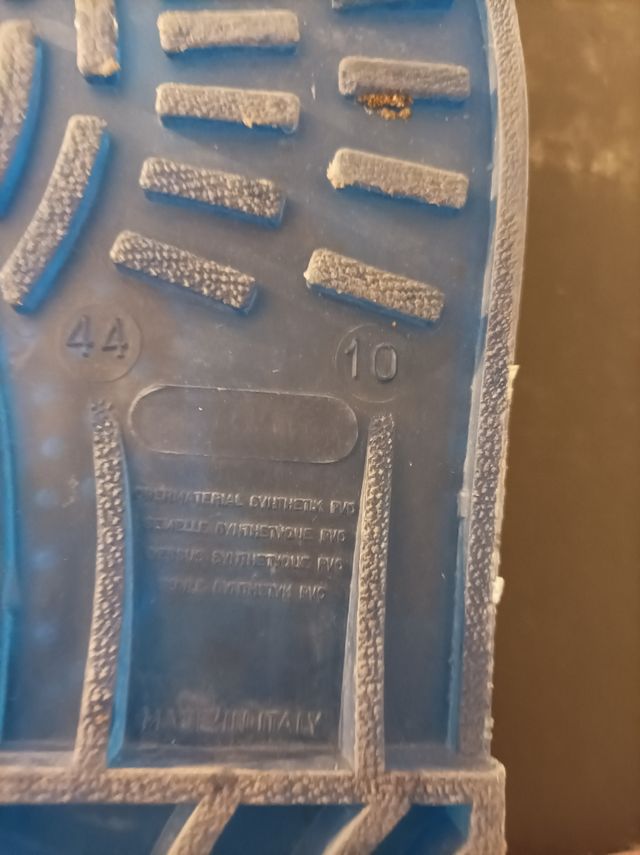 sandalias cangrejeras azules número 44