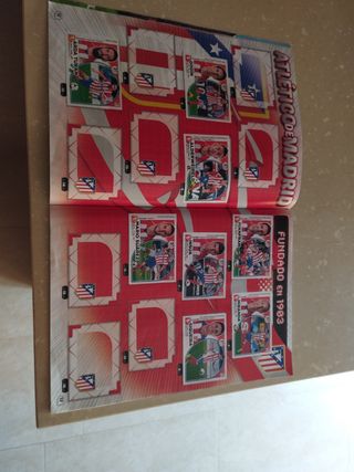 Album de la liga 2014-15 incompleto