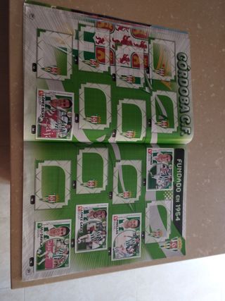 Album de la liga 2014-15 incompleto