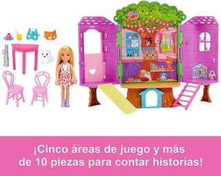 Barbie Chelsea Casa del árbol