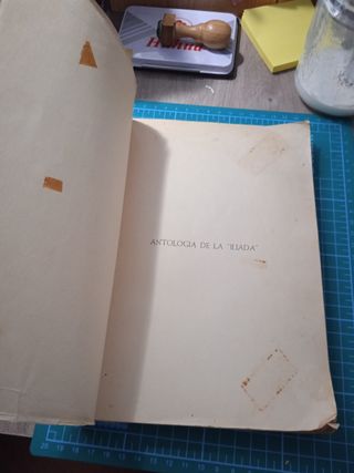 Antología de la Iliada. Homero