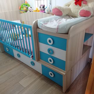 habitación convertible bebé