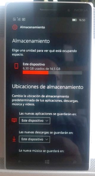 Nokia Lumia 830 libre