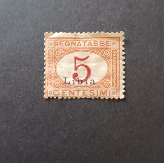 Sello Libia Italia 1915 Stamp