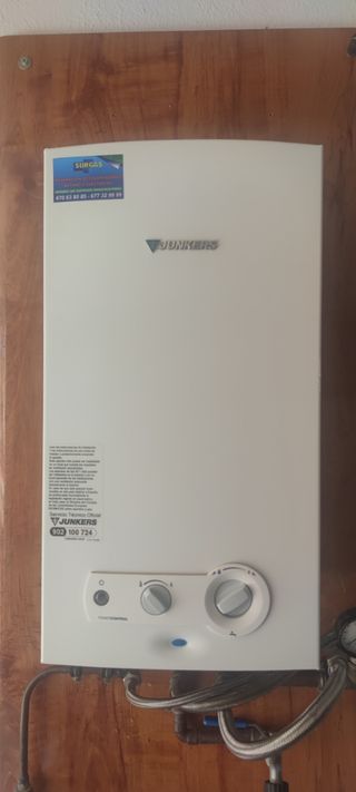 Calentador junkers de butano