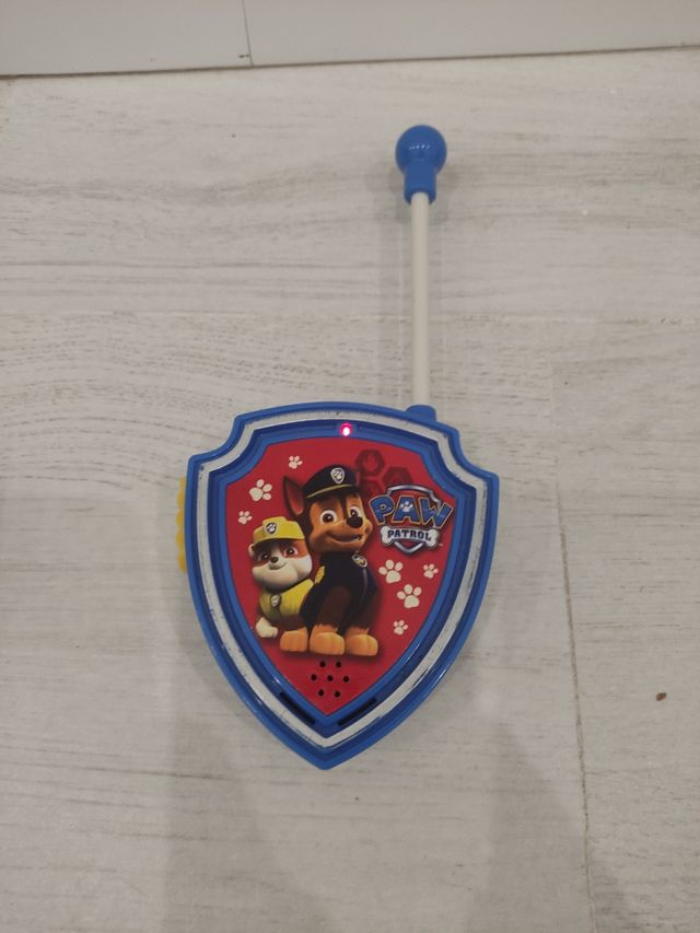 walkie-talkies patrulla canina
