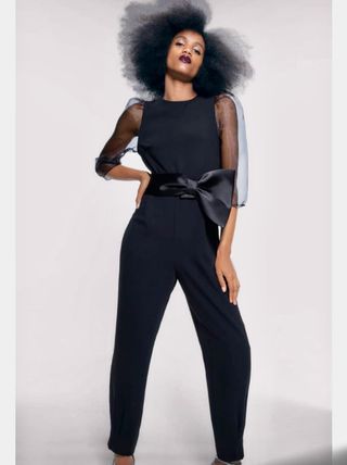 Zara Mono Negro fiesta boda