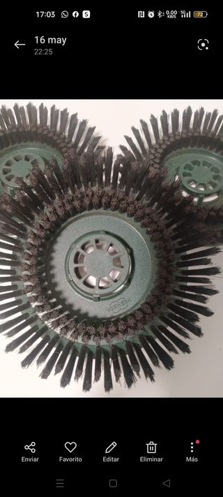 Discos limpieza suelo duro. Vorwerk