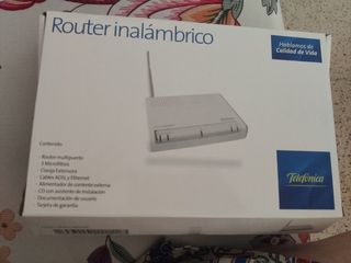 Router sin estrenar
