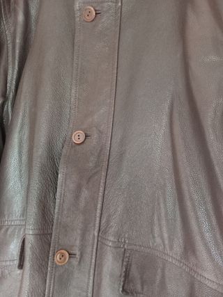 Chaqueta Piel Acolchada "CARLOS CURIEL" Talla 50 B