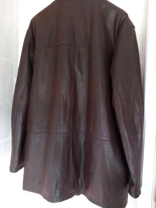 Chaqueta Piel Acolchada "CARLOS CURIEL" Talla 50 B