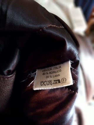 Chaqueta Piel Acolchada "CARLOS CURIEL" Talla 50 B