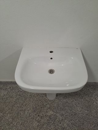 Lavabo + Pie Roca Porcelana nuevos