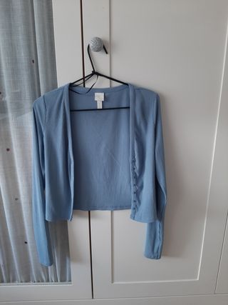 Chaqueta fina canalé H&M TXS