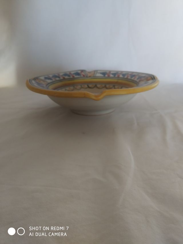 Cenicero cerámica de Talavera