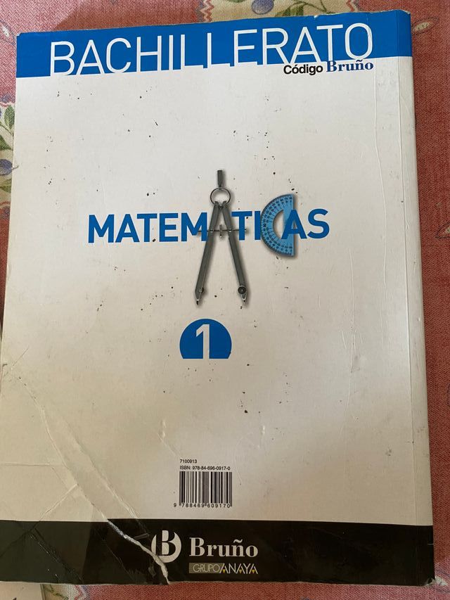 Matematicas - Bachillerato Codigo Bruno Jose maria