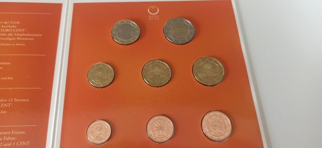 Euro Cartera Austria 2008 (Valores) BU