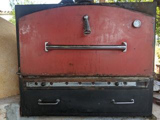 horno de leña tipo josper