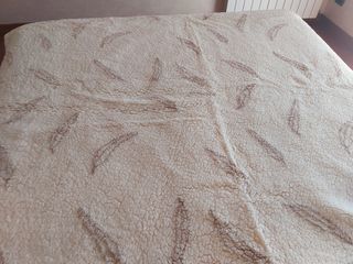 coperta matrimoniale 100% lana merinos vergine.