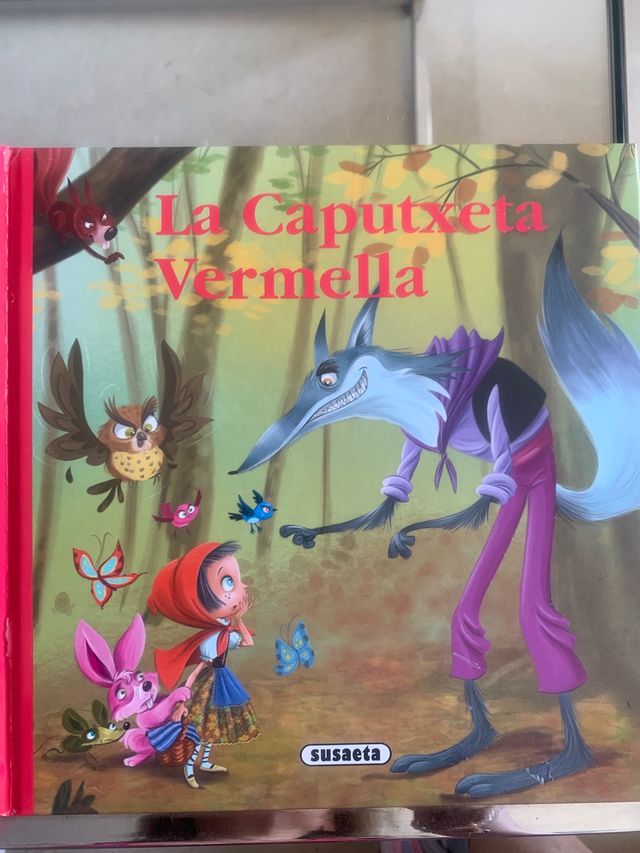 Llibre la Caputxeta vermella