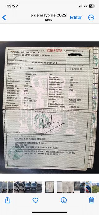 Mercedes-Benz Vito 2001