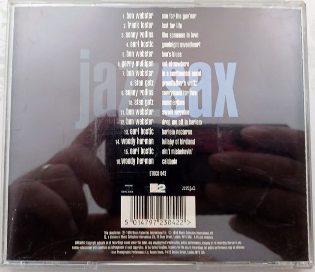 Jazzsax cd