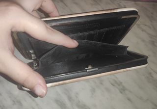 Bolso de Mano Rectangular Resistente