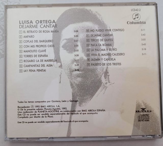 Luisa Ortega - Dejarme cantar