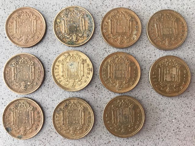 50 monedes de pesseta