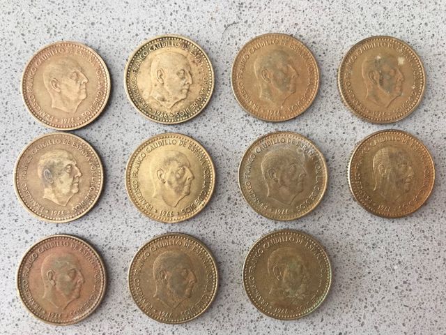 50 monedes de pesseta