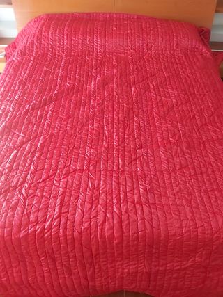 coperta leggera a strisce colorate 100% poliestere