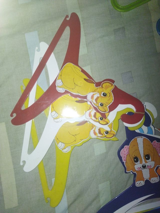 Perchas infantiles de los años 80