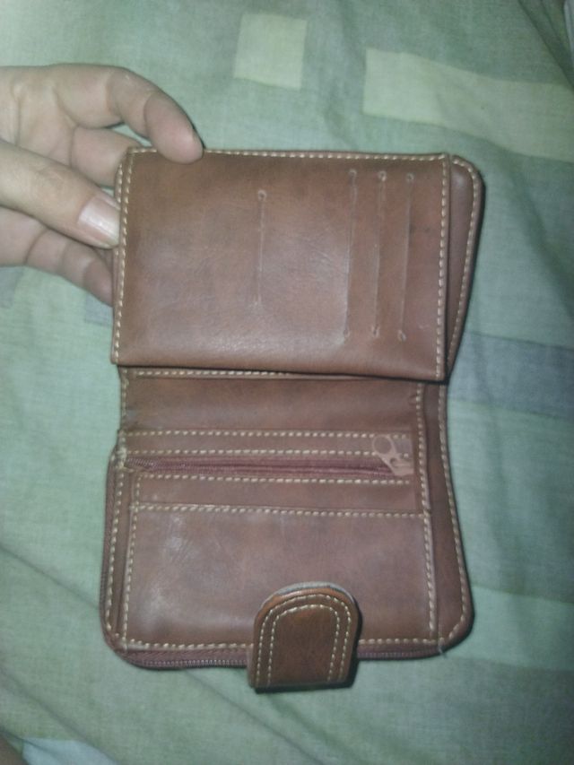 Cartera mujer marrón 🟤