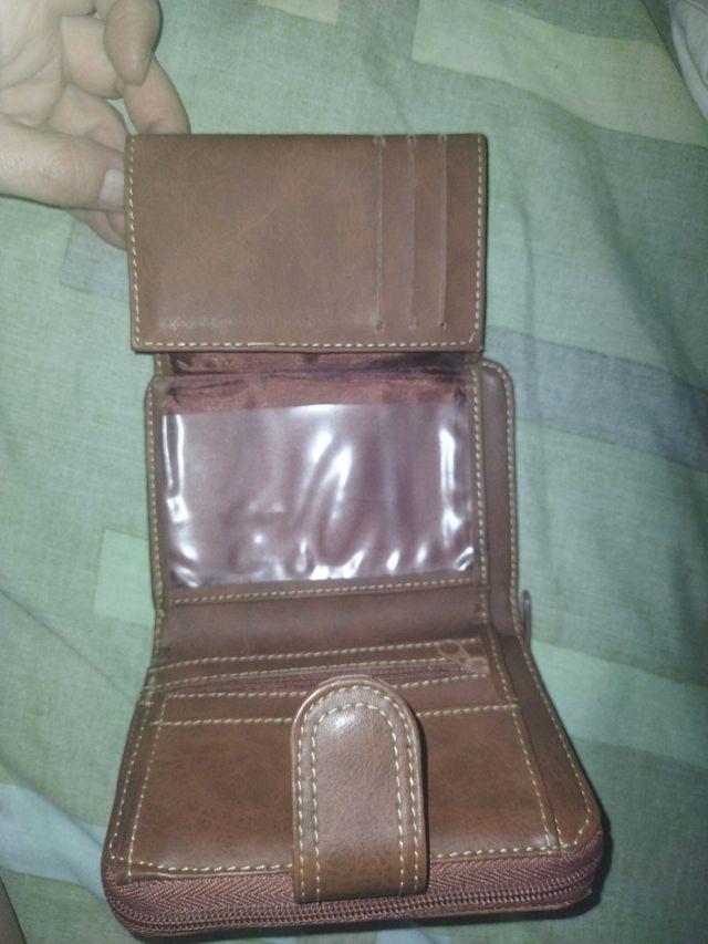 Cartera mujer marrón 🟤