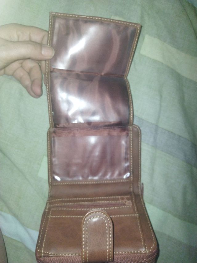 Cartera mujer marrón 🟤